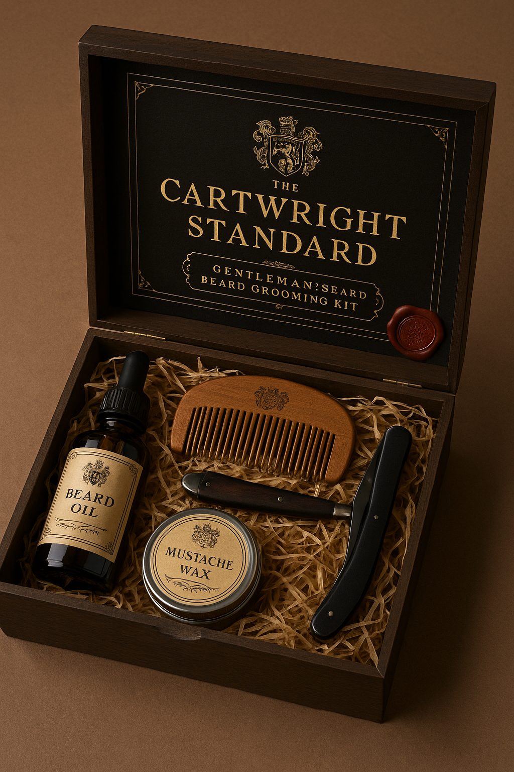 The Cartwright Standard grooming kit